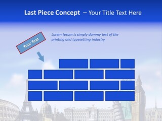 Rome Conceptual Tower PowerPoint Template