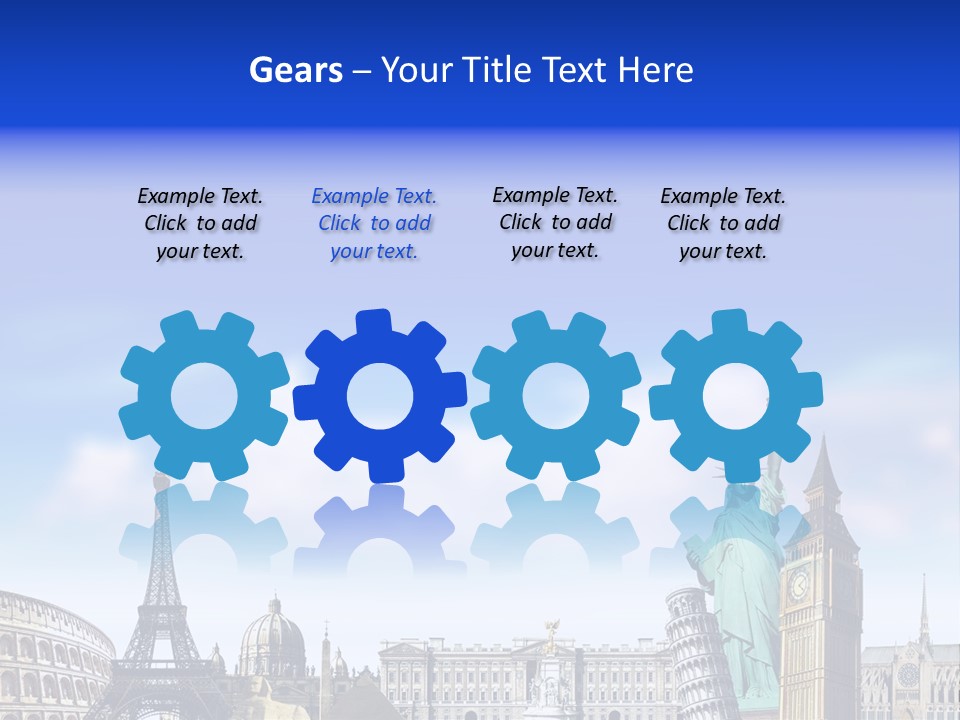 Rome Conceptual Tower PowerPoint Template