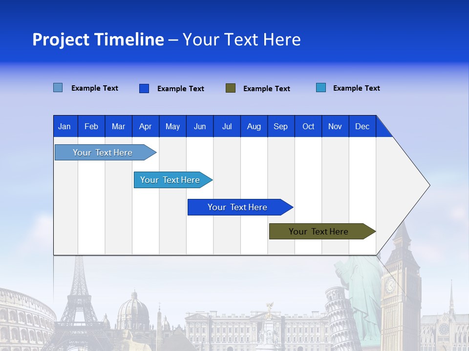 Rome Conceptual Tower PowerPoint Template