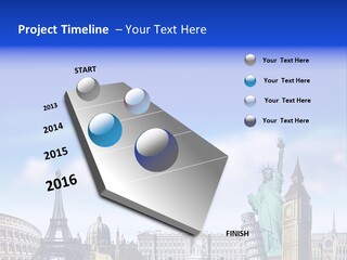 Rome Conceptual Tower PowerPoint Template