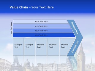 Rome Conceptual Tower PowerPoint Template