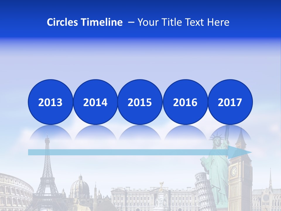 Rome Conceptual Tower PowerPoint Template
