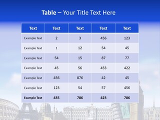 Rome Conceptual Tower PowerPoint Template