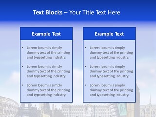 Rome Conceptual Tower PowerPoint Template