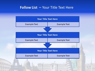 Rome Conceptual Tower PowerPoint Template