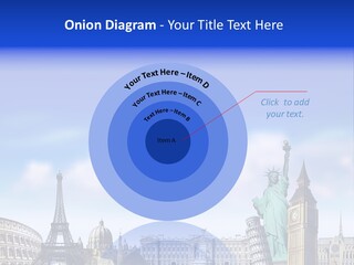 Rome Conceptual Tower PowerPoint Template