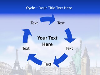 Rome Conceptual Tower PowerPoint Template