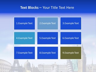 Rome Conceptual Tower PowerPoint Template