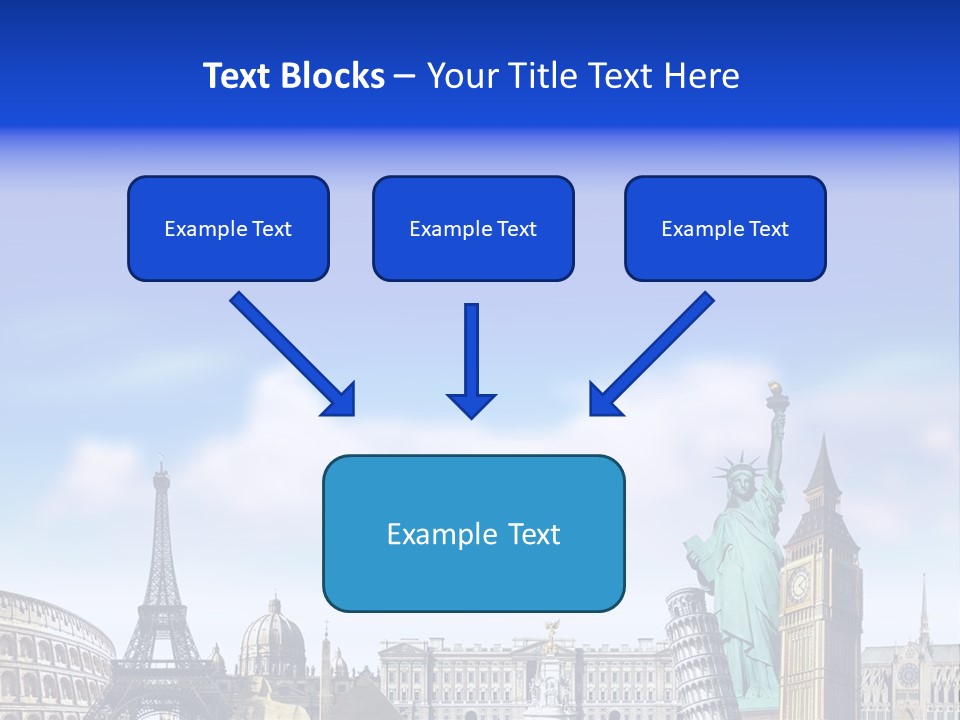 Rome Conceptual Tower PowerPoint Template