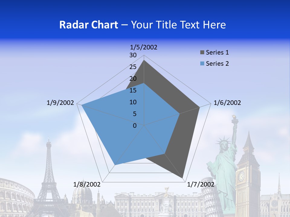Rome Conceptual Tower PowerPoint Template