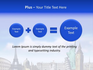 Rome Conceptual Tower PowerPoint Template