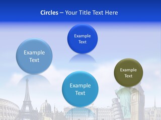 Rome Conceptual Tower PowerPoint Template