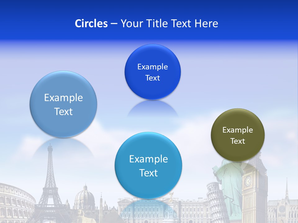 Rome Conceptual Tower PowerPoint Template