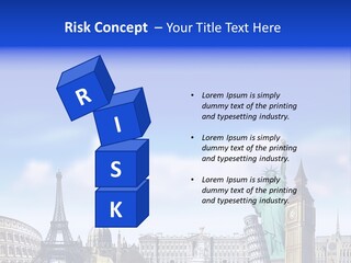 Rome Conceptual Tower PowerPoint Template