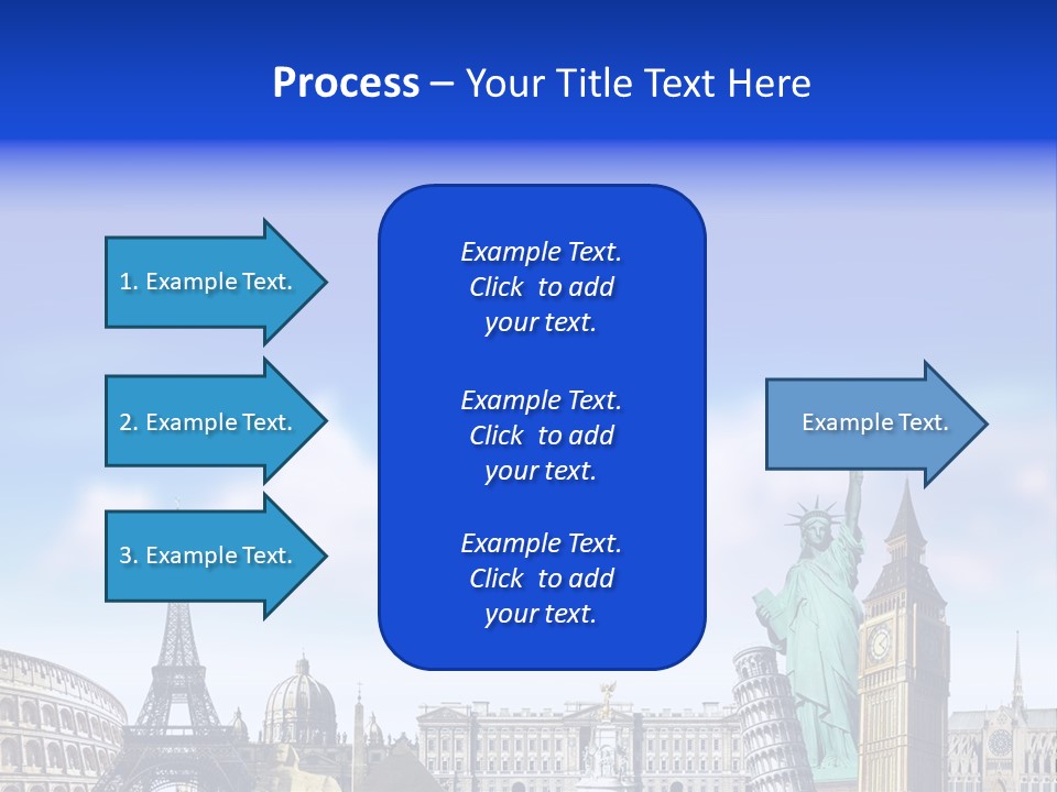 Rome Conceptual Tower PowerPoint Template