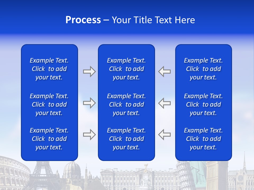 Rome Conceptual Tower PowerPoint Template