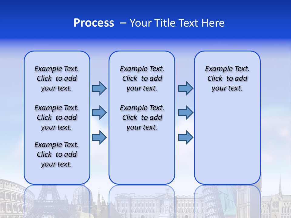 Rome Conceptual Tower PowerPoint Template