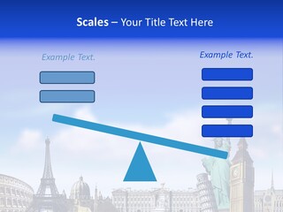 Rome Conceptual Tower PowerPoint Template