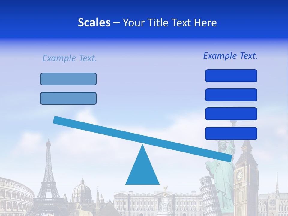 Rome Conceptual Tower PowerPoint Template