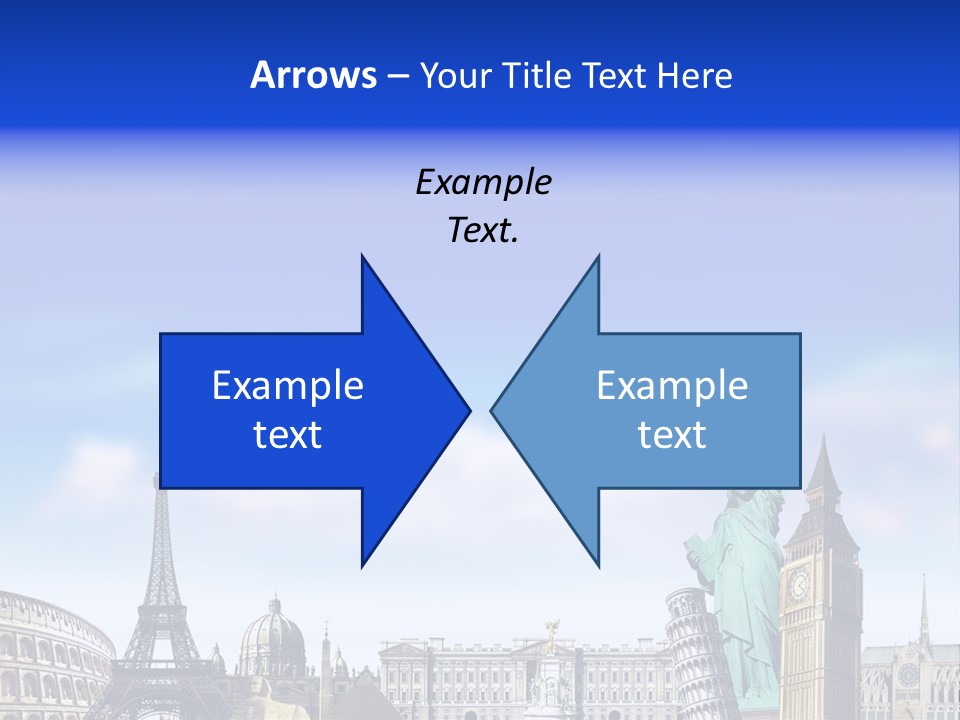 Rome Conceptual Tower PowerPoint Template