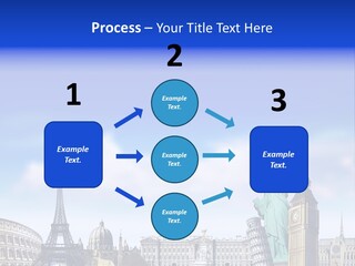 Rome Conceptual Tower PowerPoint Template