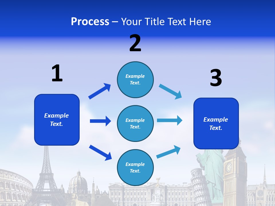 Rome Conceptual Tower PowerPoint Template