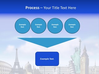 Rome Conceptual Tower PowerPoint Template