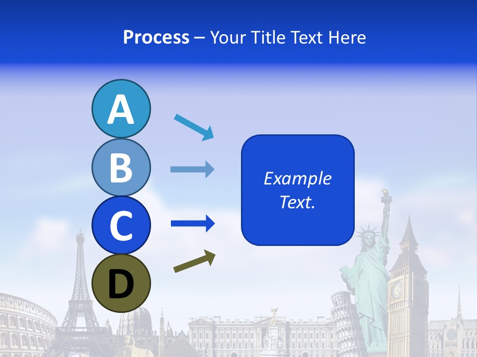 Rome Conceptual Tower PowerPoint Template