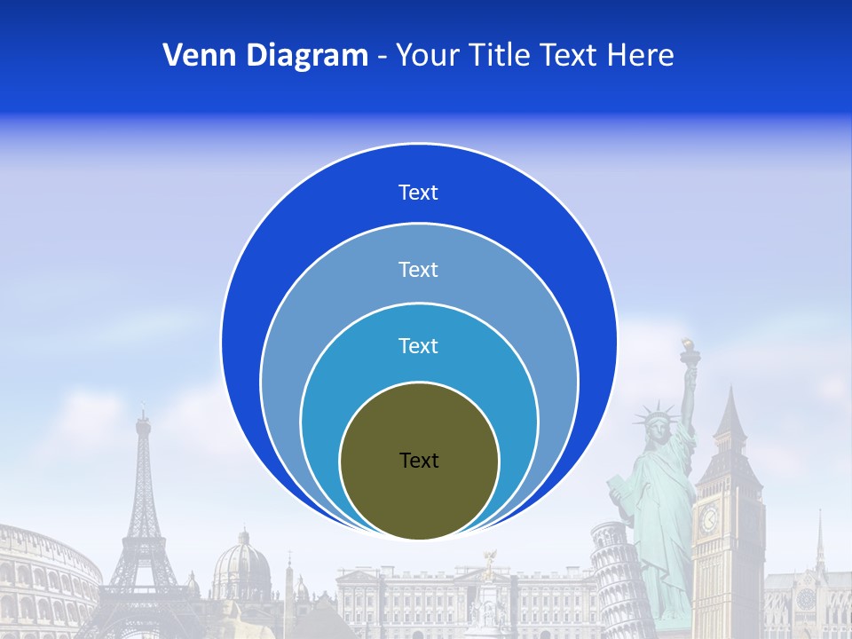 Rome Conceptual Tower PowerPoint Template