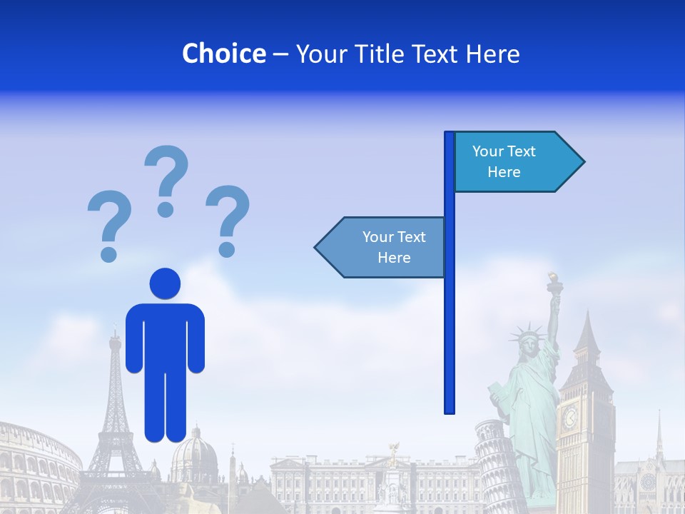 Rome Conceptual Tower PowerPoint Template