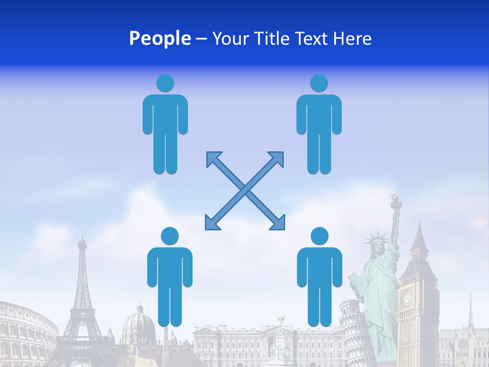 Rome Conceptual Tower PowerPoint Template