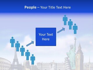 Rome Conceptual Tower PowerPoint Template