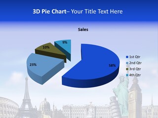 Rome Conceptual Tower PowerPoint Template