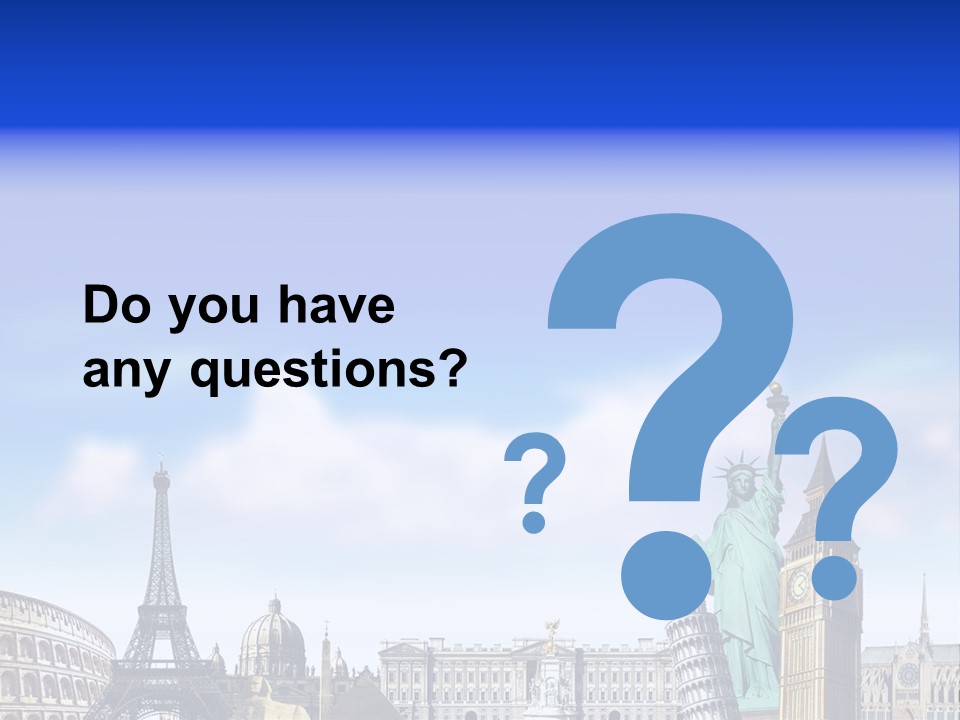 Rome Conceptual Tower PowerPoint Template