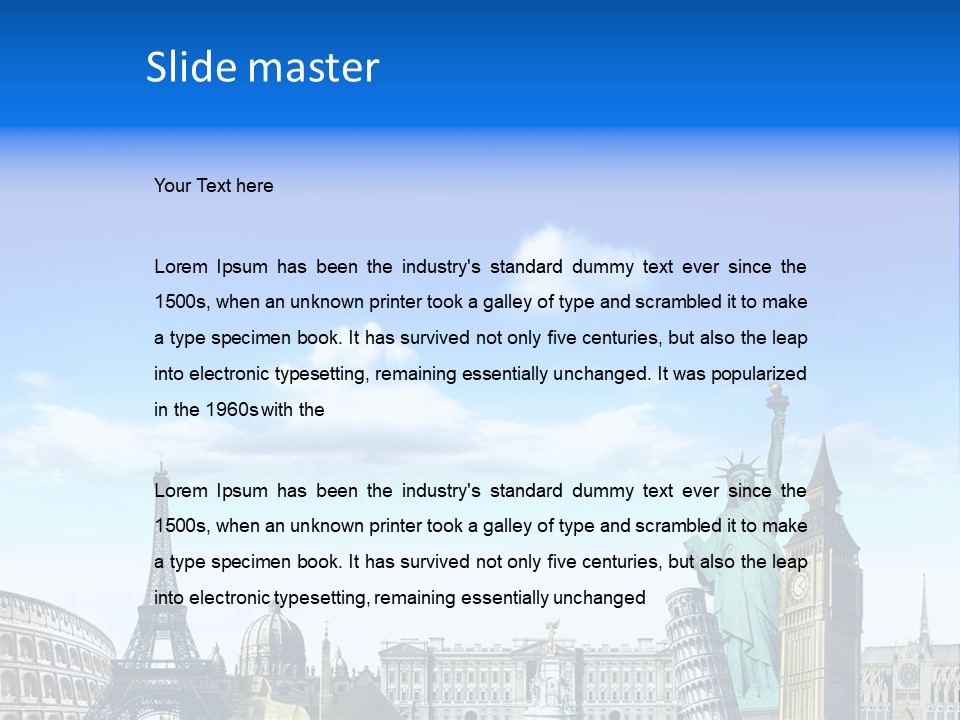 Prague Old European PowerPoint Template