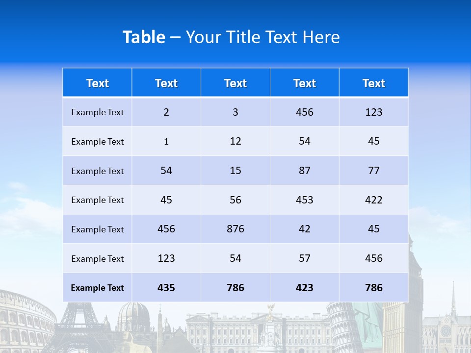 Prague Old European PowerPoint Template