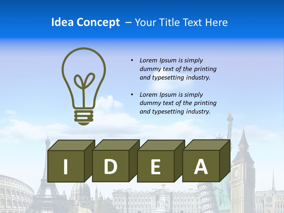 Prague Old European PowerPoint Template