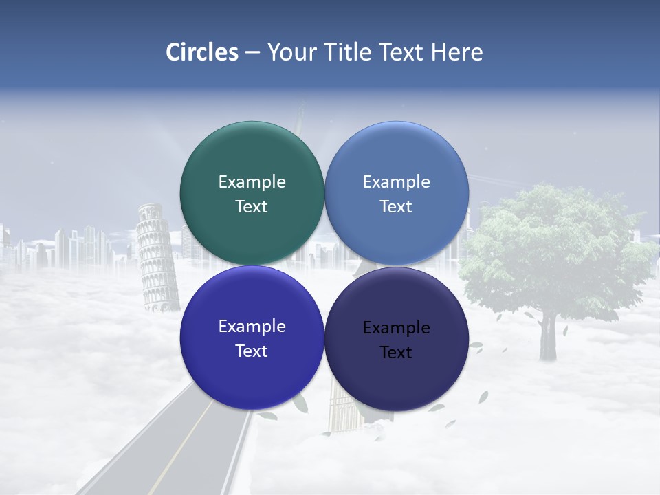 Old Famous Tourism PowerPoint Template