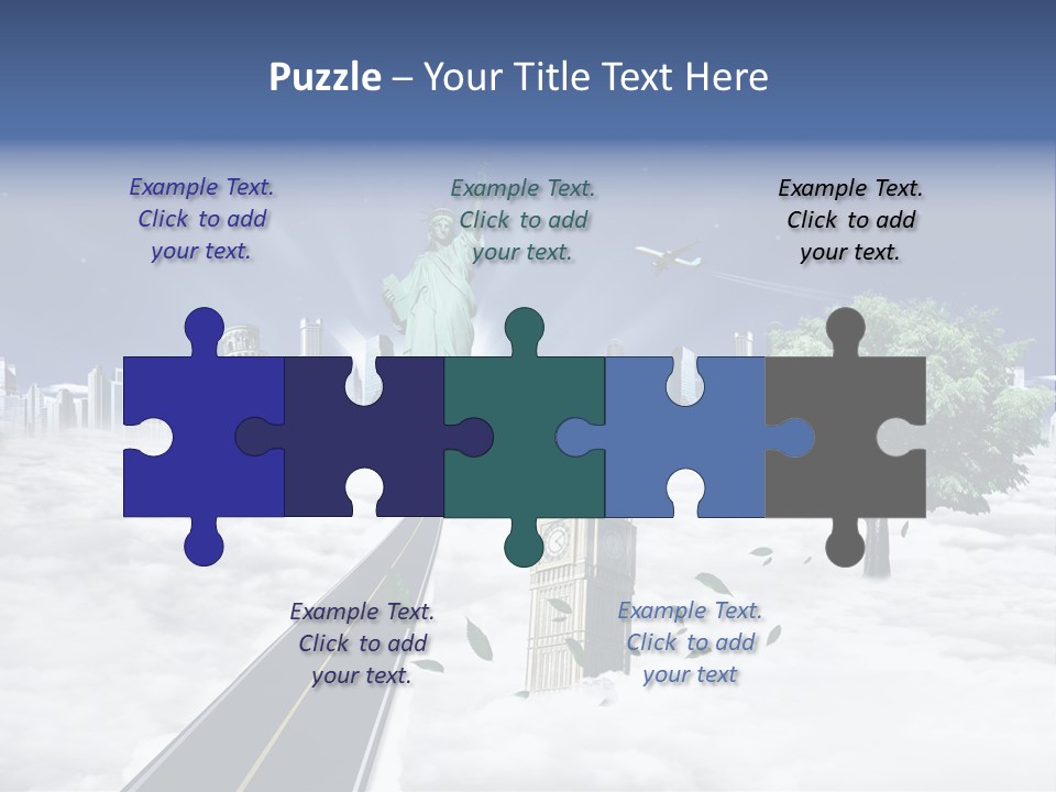 Old Famous Tourism PowerPoint Template