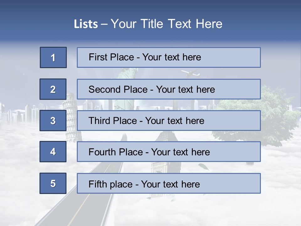 Old Famous Tourism PowerPoint Template