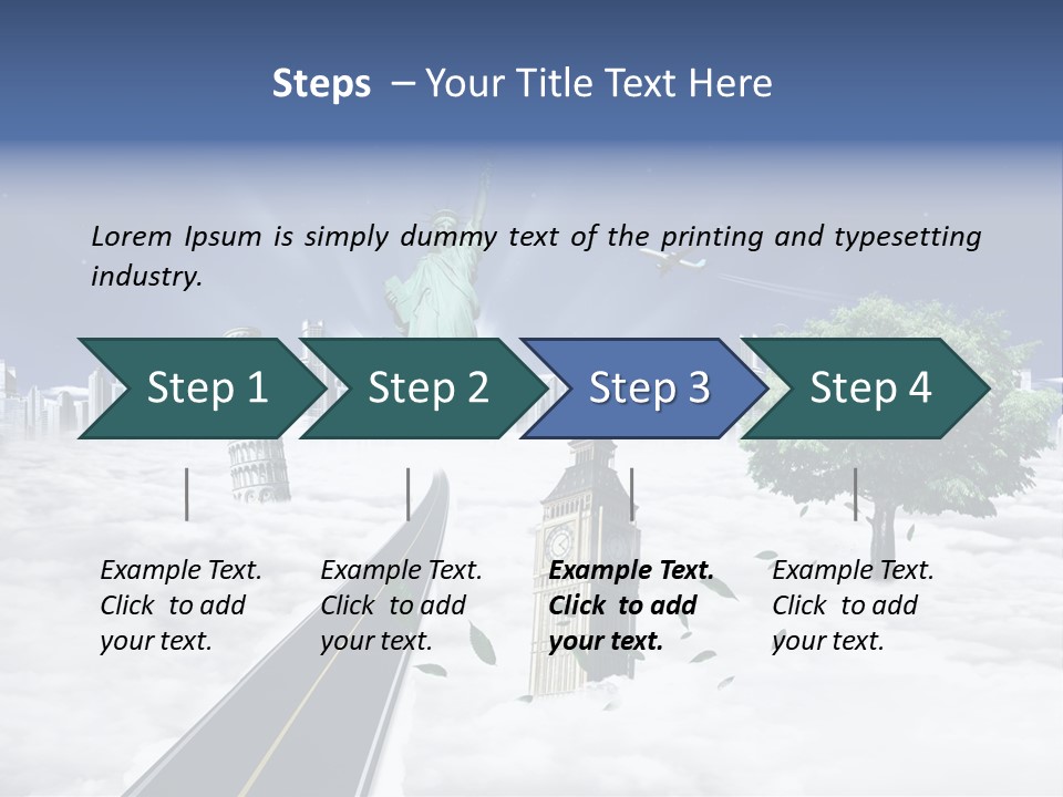 Old Famous Tourism PowerPoint Template