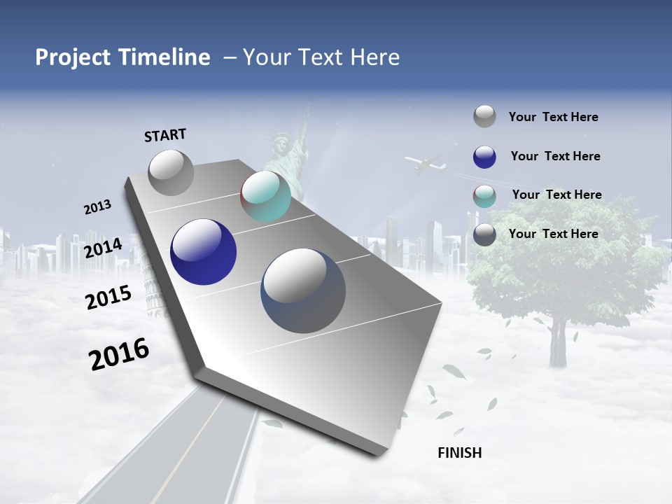 Old Famous Tourism PowerPoint Template