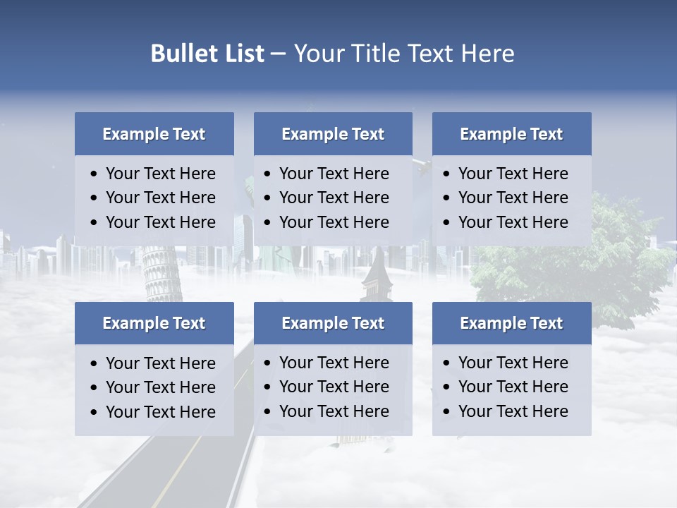 Old Famous Tourism PowerPoint Template