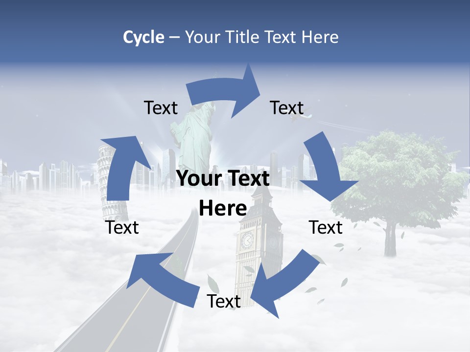 Old Famous Tourism PowerPoint Template