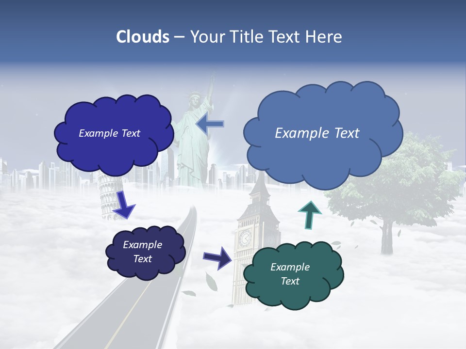 Old Famous Tourism PowerPoint Template