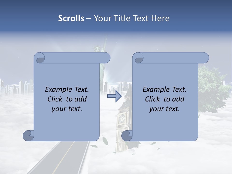 Old Famous Tourism PowerPoint Template