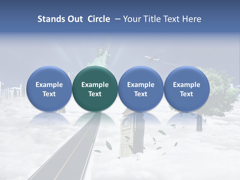 Old Famous Tourism PowerPoint Template