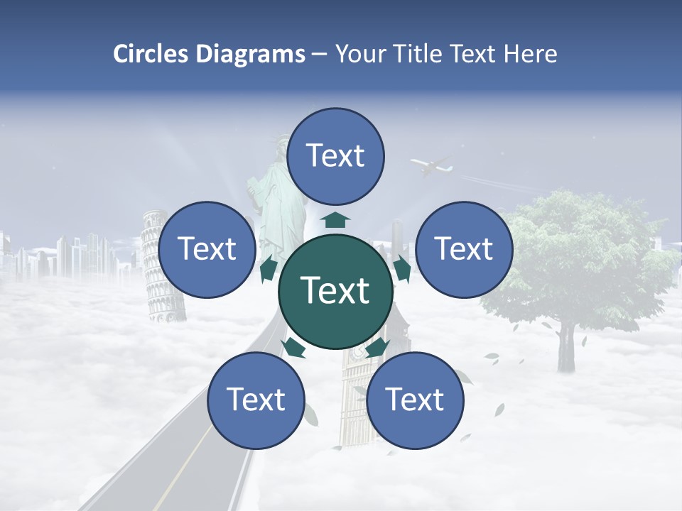 Old Famous Tourism PowerPoint Template