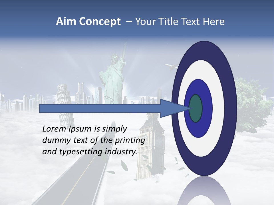 Old Famous Tourism PowerPoint Template