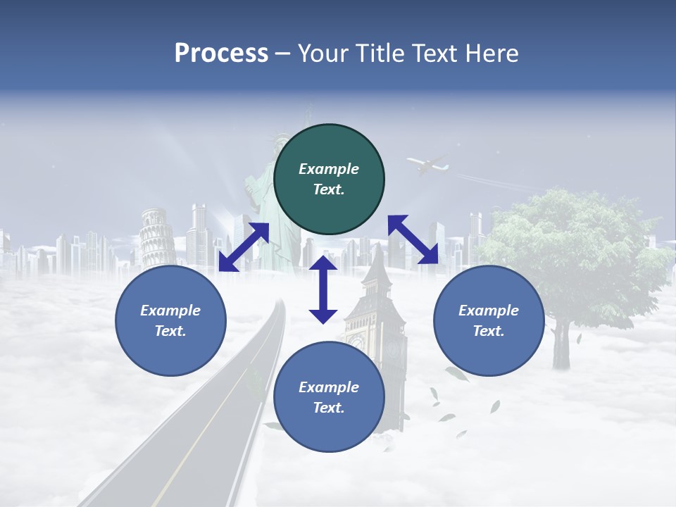 Old Famous Tourism PowerPoint Template